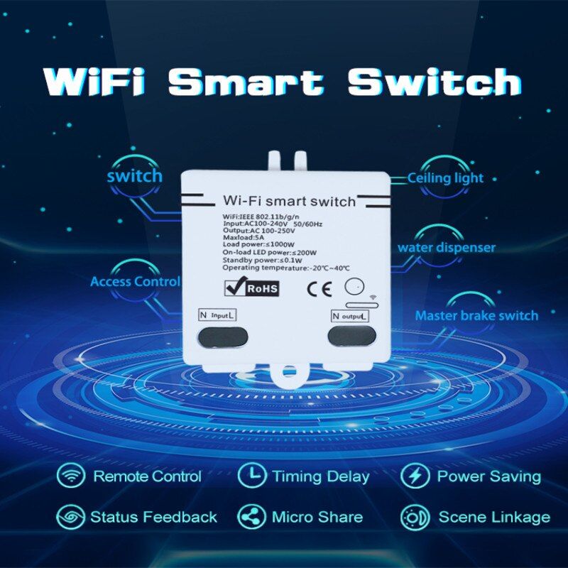 pices de Modification WIFI intelligentes, interrupteur de s... - 2