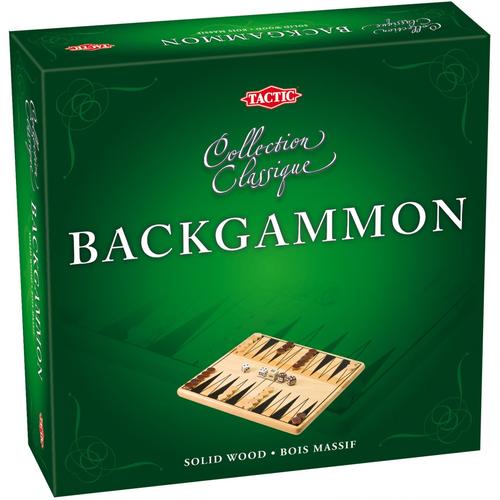 Jeux Classiques Coffret Backgammon En Bois