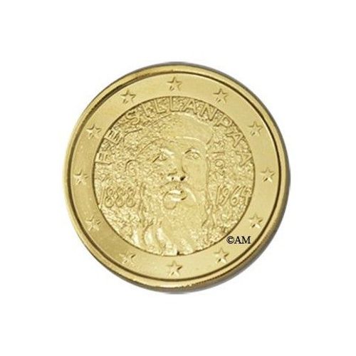 2 Euros Finlande 2013 Dorée À L'or Fin Sous Capsule