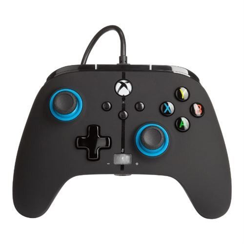 Manette Powera Enhanced Wired Controller Filaire Noir Bensussen Deutsch & Associates Pour Microsoft Xbox One, Microsoft Xbox Series S, Microsoft Xbox Series X