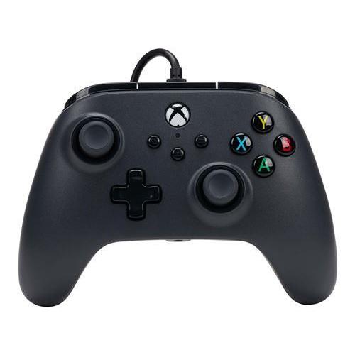 Manette Powera Wired Controller Filaire Noir Acco Brands Pour Microsoft Xbox One, Microsoft Xbox Series S, Microsoft Xbox Series X