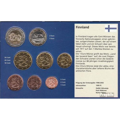 Finlande 2009 Stgl./Unzirkuliert Kursmünzensatz 2009 Euro-Après Enquête