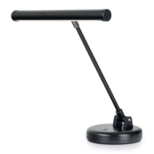 Showlite Led Lampe De Piano Blanc Chaud Noire