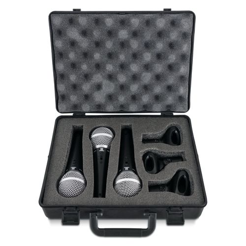 Pronomic Dm-58-C Microphone Vocal Set De 3 Dans Un Coffret