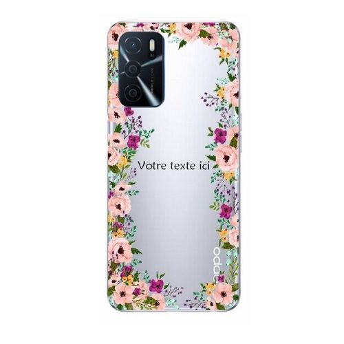 Coque Oppo A16 Et A16s Fleur 14 Personnalisee Rose