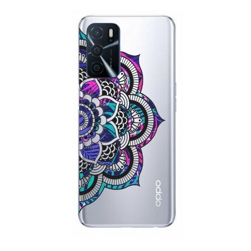 Coque Oppo A16 Et A16s Mandala Fluo Rose Violet