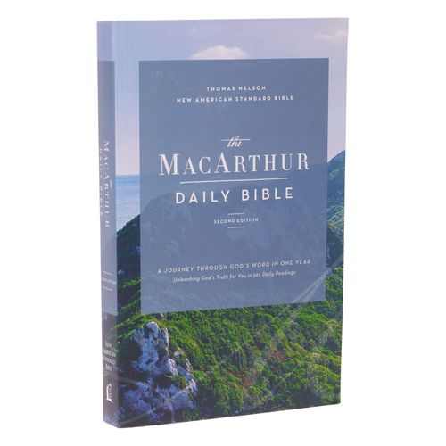Nasb, Macarthur Daily Bible, 2nd Edition, Paperback, Comfort Print
