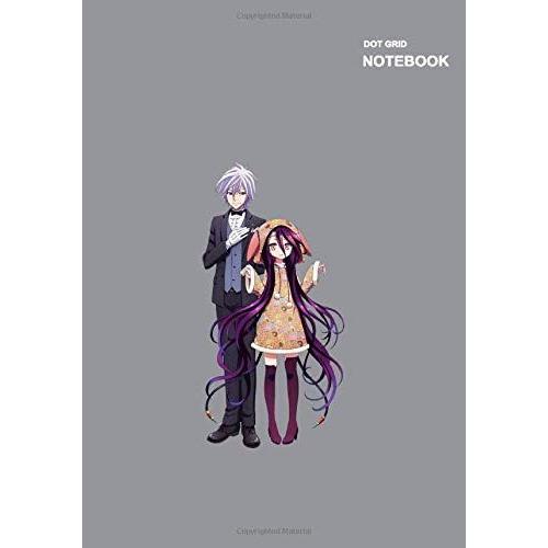 Logo No Game No Life Notebook: Dotted Pages, Large (7 X 10 Inches), 110 Pages.