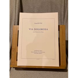 Ivan Jevtic Via Dolorosa Pour Violoncelle Et Piano Partition Éditions Leduc