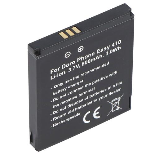 Batterie Compatible Doro 409/410/605/610/6911/6121 Remplace Shelle01a