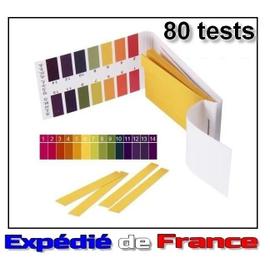 Papier test pH (lot de 20 bandelettes)
