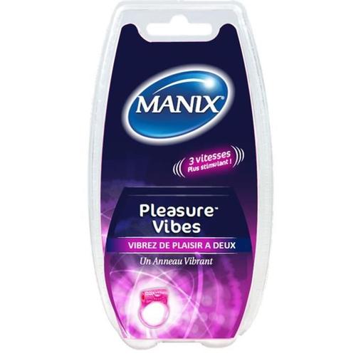 Manix Pleasure Vibes Anneau Vibrant X1 (Pile Incluse)