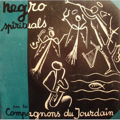 Compagnons Du Jourdain Negro Spirituals - Old Time Religion Ep 7" Sm Vg++