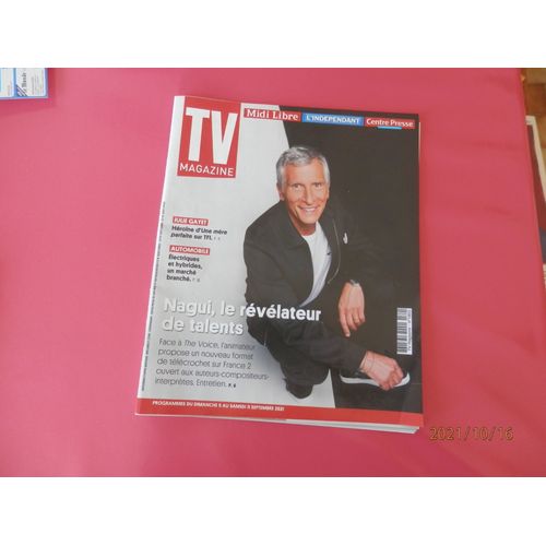 Tv Magazine 1805 - Nagui, Le Révélateur De Talents
