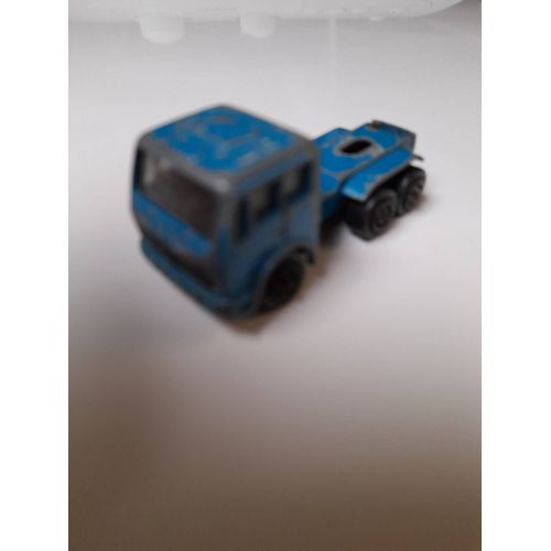 Majorette Camion Mercedes Bleu 1/100