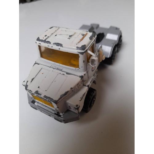 Majorette Camion Scania Blanc 1/60