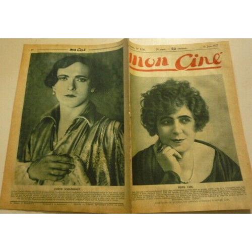 Mon Ciné N° 278 - 16/06/1927 -