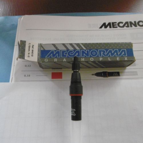 Pointe Chrome De Rechange Pour Stylo Mecanorma 0.18mm 4018