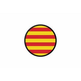 Patch ecusson brode imprime  backpack drapeau catalogne catalan independant r2