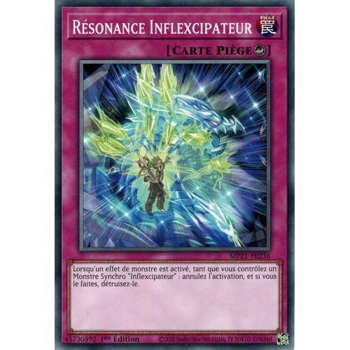 Yu Gi Oh Mp21 Fr236 Résonance Inflexcipateur