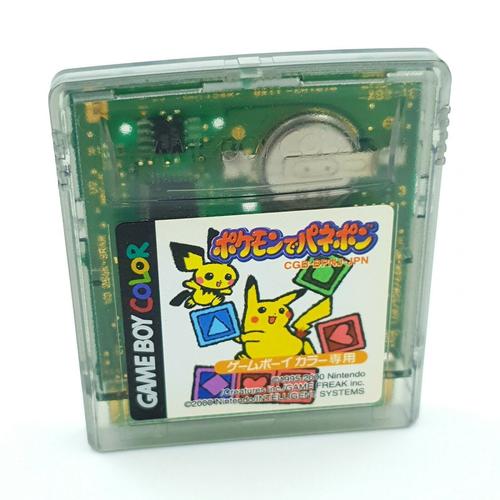 Pokemon De Panepon / Puzzle Challenge - Nintendo Game Boy Color - Ntsc-J Jap