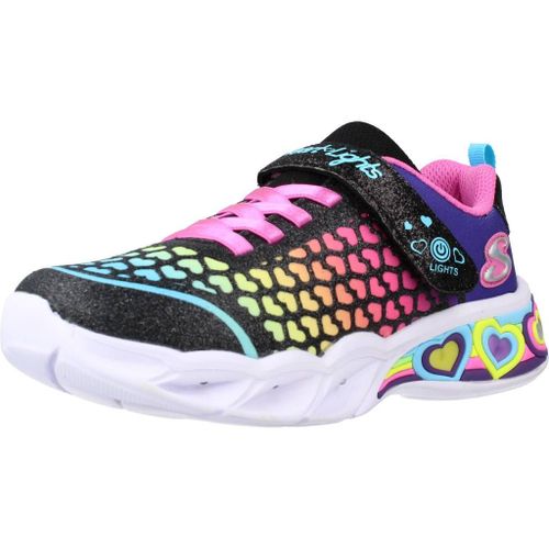 Skechers Sweetheart Lights Lovely Co Colour Noir