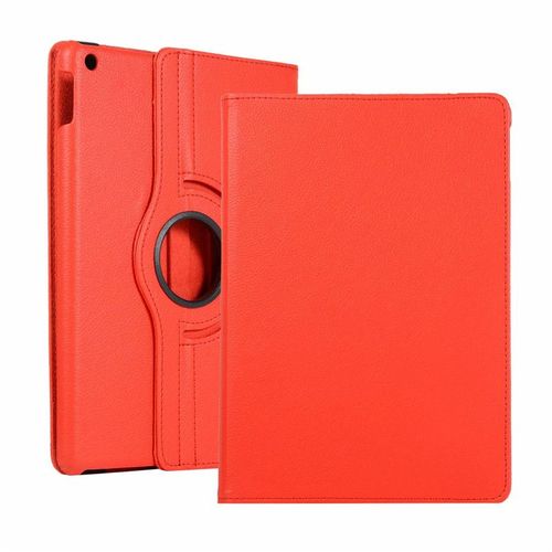 Housse Nouvel Apple Ipad 9 10,2 2021 Wifi - 4g/Lte Rouge - Etui Coque De Protection 360 Degrés Tablette New Ipad 9ème Generation 10.2 Pouces - Accessoires Pochette Xeptio !  