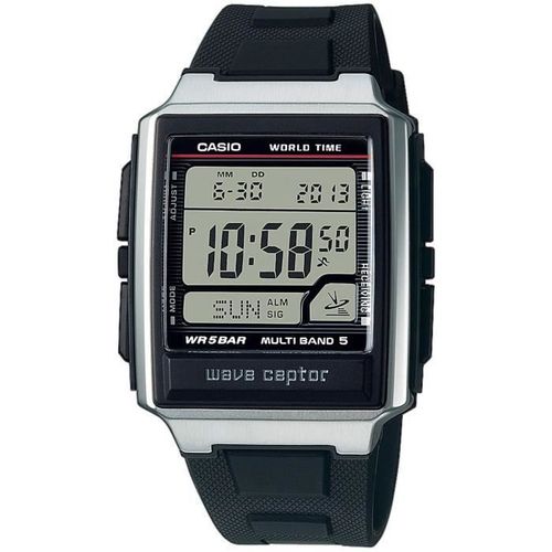 Casio Montre Noir Digital Hommes Wave Ceptor Wv-59r-1aef