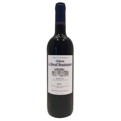 Château Le Breuil De Renaissance 2014 Médoc - Vin Rouge De Bordeaux