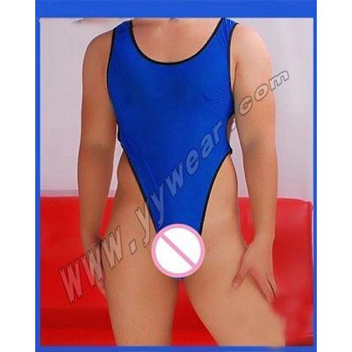 Sous-Vêtements Siamois Moulants Et Sexy Pour Hommes, Sous-Vêtements En Soie Glacée, Entrejambe, Gay, Jockstrap, 2017