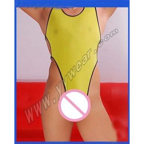 Sous-Vêtements Siamois Moulants Et Sexy Pour Hommes, Sous-Vêtements En Soie Glacée, Entrejambe, Gay, Jockstrap, 2017