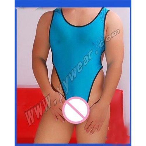 Sous-Vêtements Siamois Moulants Et Sexy Pour Hommes, Sous-Vêtements En Soie Glacée, Entrejambe, Gay, Jockstrap, 2017