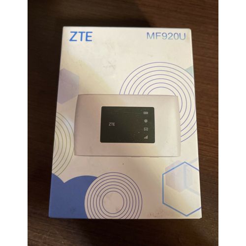 Routeur Wifi ZTE Mifi 4G LTE d?bloqu?, 150Mbps, point d'acc?s Mobile, MF920U