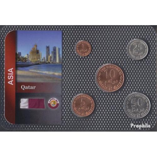 Qatar 2016 Stgl./Unzirkuliert Kursmünzen 2016 1 Dirham Jusqu'à Ce Que 50 Dirhams