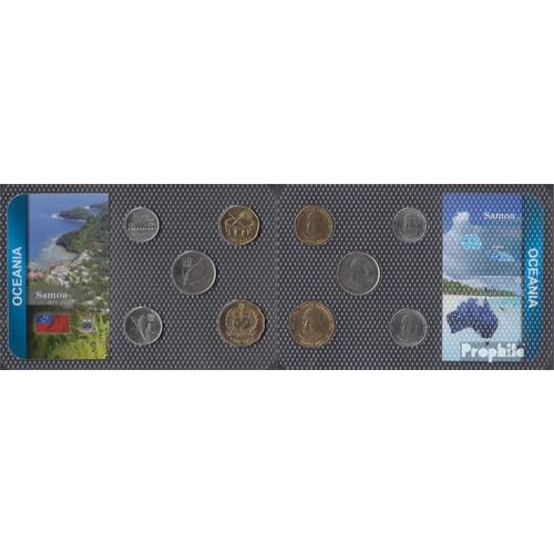 Samoa 2011 Stgl./Unzirkuliert Kursmünzen 2011 10 Sene Jusqu'à Ce Que 2 Tala