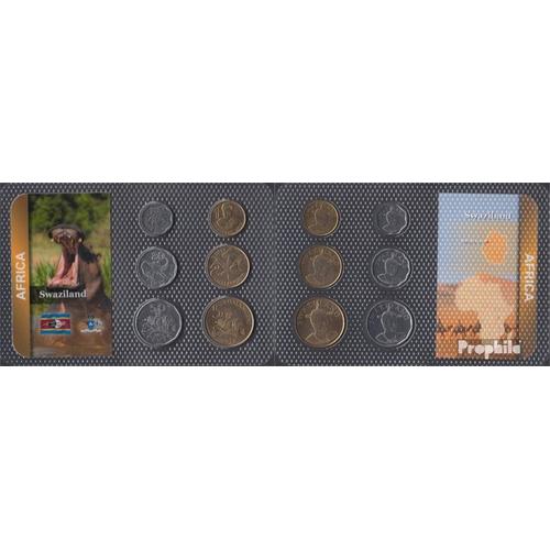 Swasiland 2015 Stgl./Unzirkuliert Kursmünzen 2015 10 Cents Jusqu'à Ce Que 5 Emalangeni