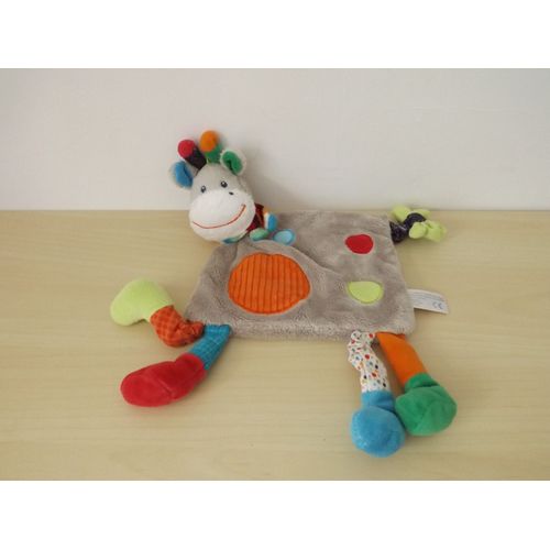 Doudou Girafe Grise Ronds Multicolore Simba Toys