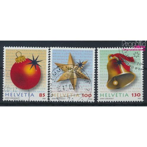 Suisse 2079-2081 (Complète Edition) Oblitéré 2008 Noël (9633877