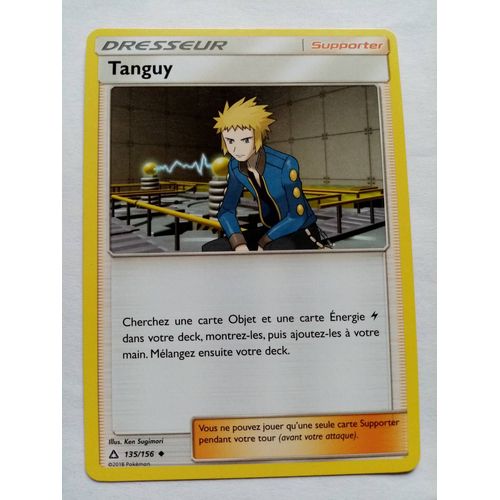 Carte Pokemon Soleil Et Lune - Ultra Prisme : Tanguy 135/156