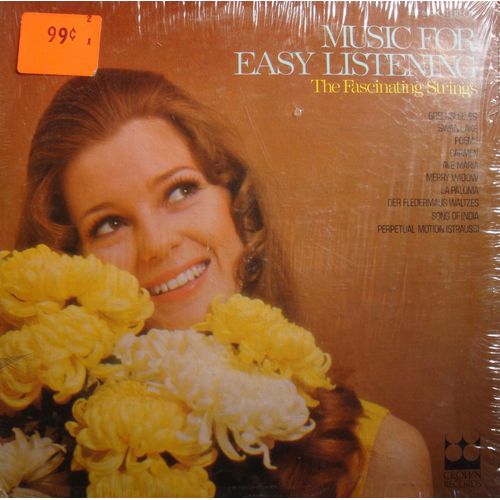 The Fascinating Strings Music For Easy Listening Lp Crown - Greensleeves Ex++