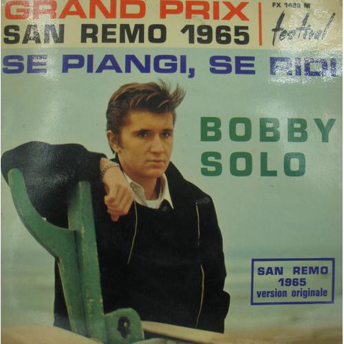Bobby Solo Se Piangi, Se Ridi/Non Mi Avrai Mai San Remo Ep Festival