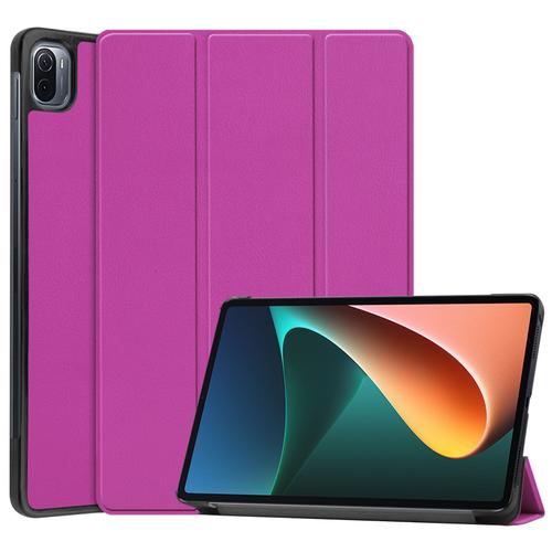 Etui Xiaomi Pad 5 / Pad 5 PRO 2021 Wifi - 4G/LTE Smartcover pliable violet  avec stand - Housse coque de protection Xiaomi Pad 5 / Pad 5 PRO 11 pouces  - Accessoires tablette pochette XEPTIO : Exceptional Smart case !