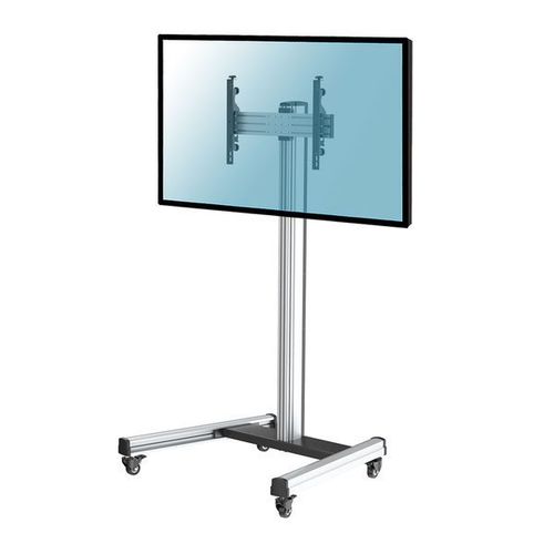 Pied TV Kimex Support à roulettes écran TV 32" - 75"