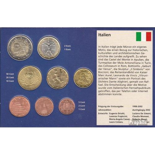 Italie 2009 Série De Monnaies Fleur De Coin 2009 Euro-Après Enquête