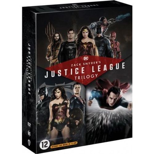 Zack Snyder's Justice League Trilogie : Man Of Steel + Batman V Superman : L'aube De La Justice + Zack Snyder's Justice League
