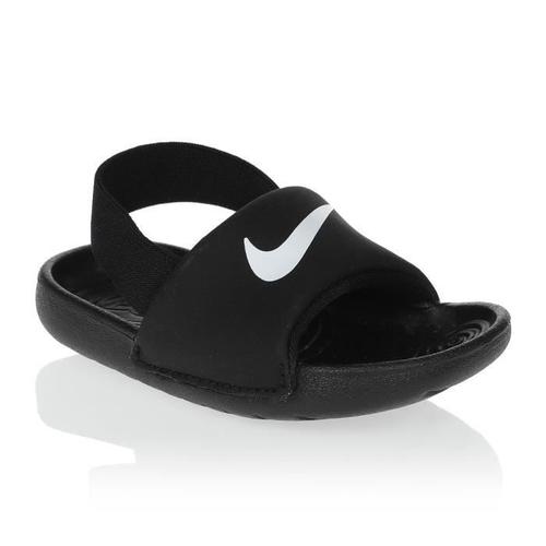 Nike Mules Kawa Slide Noir/Blanc Enfant - 21