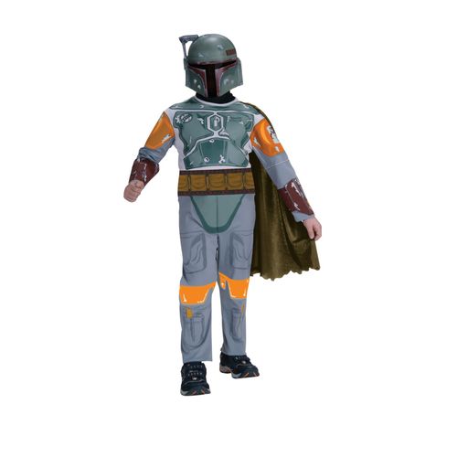 Déguisement Classique Boba Fett Enfant - Taille: 7 À 8 Ans (117 À 128 Cm)