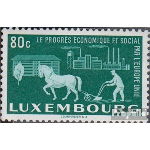 Luxembourg 478 Oblitéré 1951 Accord