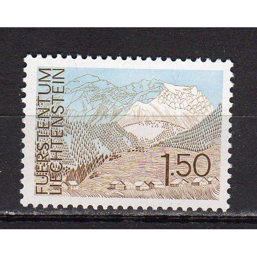 Timbre-Poste Du Liechtenstein