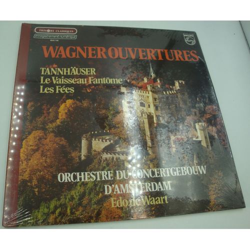 Edo De Waart/Concertgebouw Tannhauser/Les Fées - Wagner Ouvertures Lp Philips